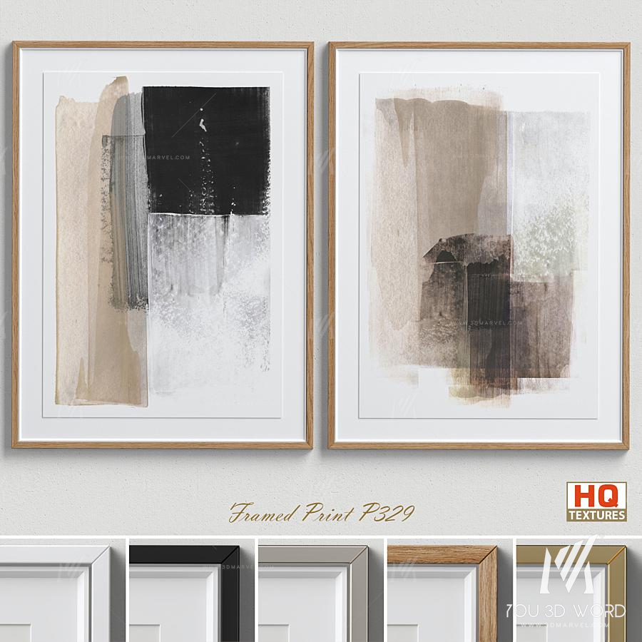 Framed Print P-329